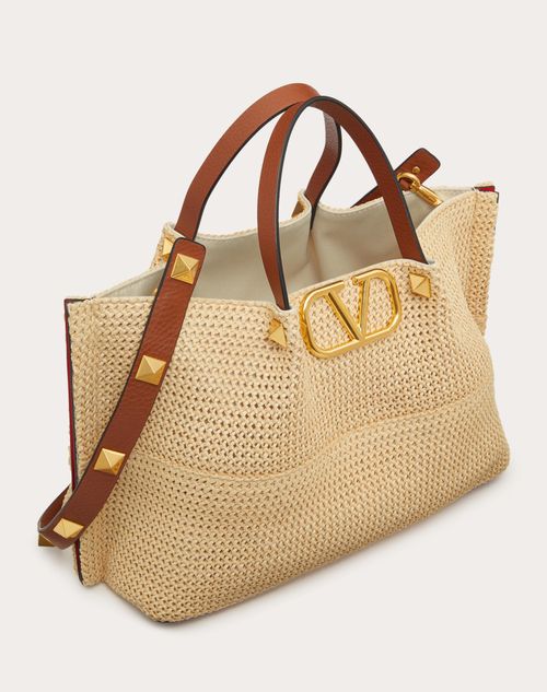 Franka straw ring tote on sale bag