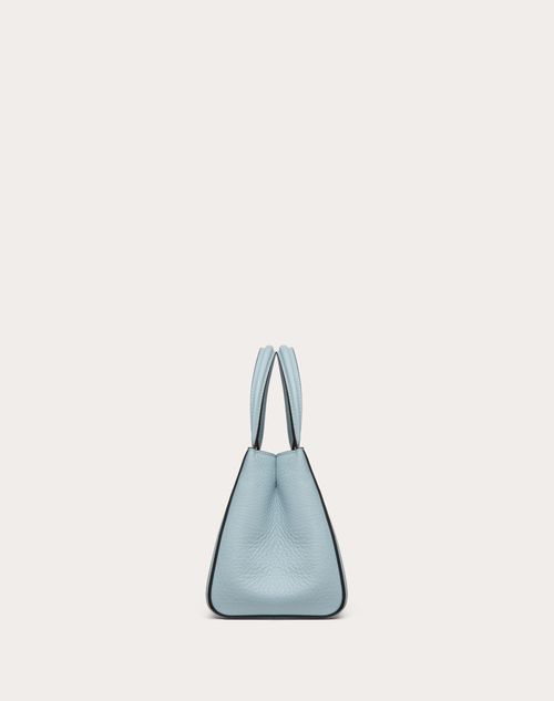 Valentino Garavani Alltime Small Handbag In Grainy Calfskin Valentino Garavani Alltime Small Handbag In Grainy Calfskin