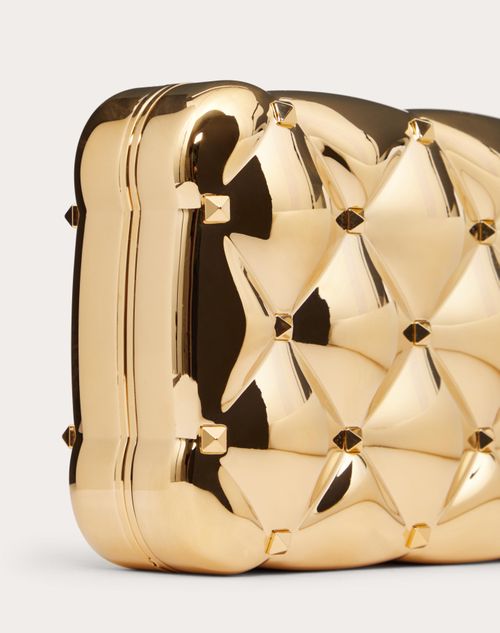 Valentino Garavani - メタル ミノディエール - ライトゴールド - ウィメンズ - クラッチ