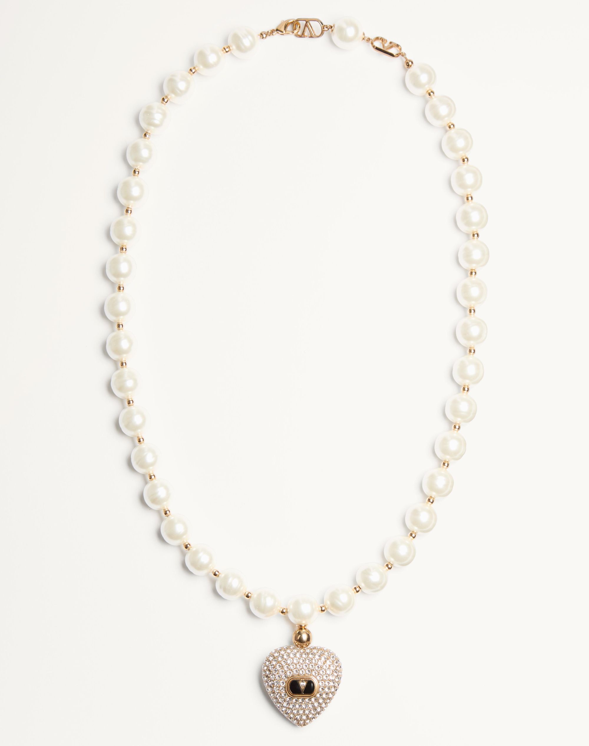 COEUR ROYAL NECKLACE IN METAL, ENAMEL, PEARLS AND SWAROVSKI%C2%AE CRYSTALS?quality=80&size=35&format=auto