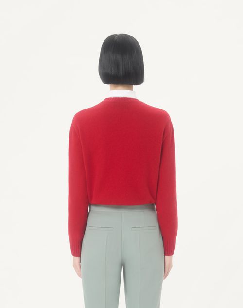 Valentino - Embroidered Wool Jumper - Paris - Woman - Knitwear