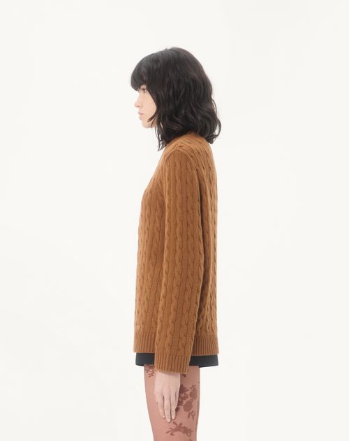 Valentino - Cashmere Jumper - Tan - Woman - Knitwear