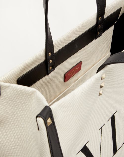 VLTN プリント キャンバス スモール トート VLTN プリント キャンバス スモール トート