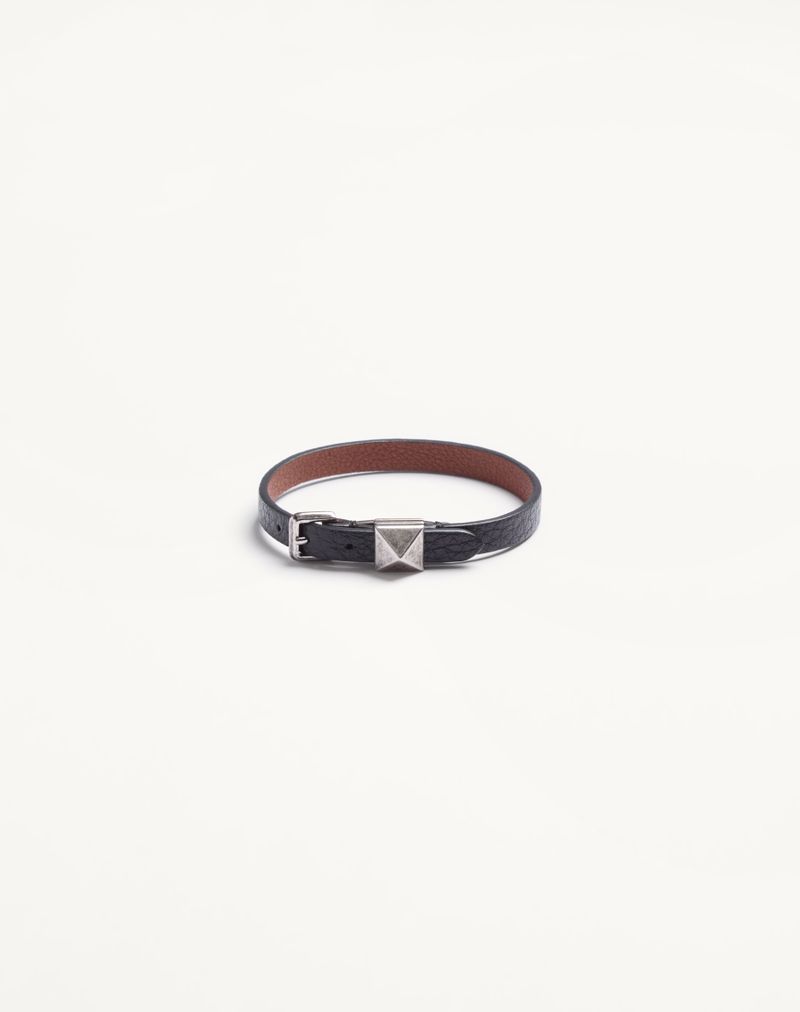 VALENTINO ロックスタッズ レザー ブレスレット