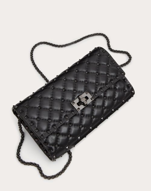 ROCKSTUD SPIKE CROSSBODY NAPPA LEATHER BAG