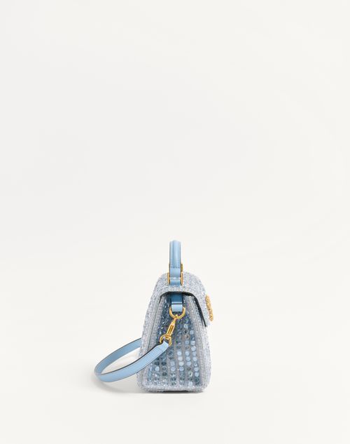 Valentino Garavani Vsling Mini Embroidered Handbag With Valentino Garavani Vsling Mini Embroidered Handbag With
