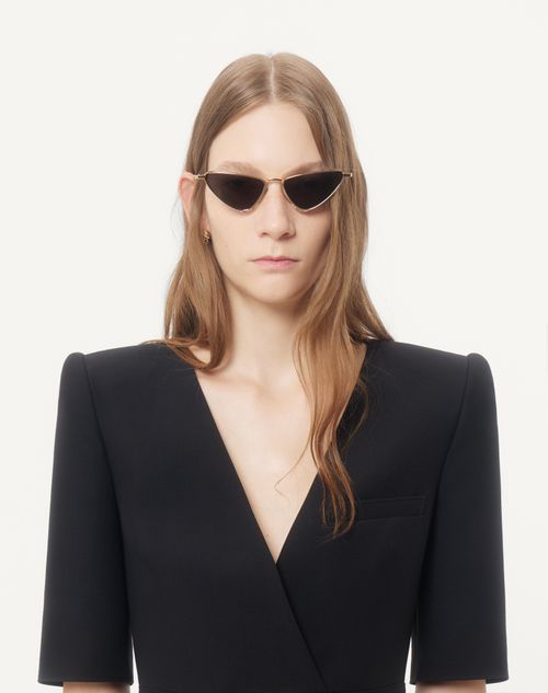 Valentino - Valentino Short Dress In Crepe Couture - Black - Woman - Dresses