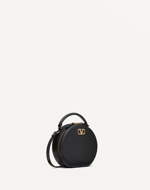 Valentino Garavani - Vlogo Signature Calfskin Mini Bag - Black - Woman - Mini Bags