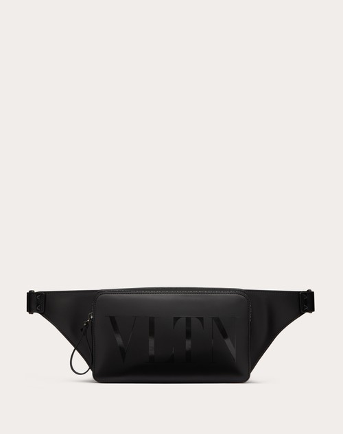 Vltn レザー ベルトバッグ for メンズ インチ ブラック | Valentino JP