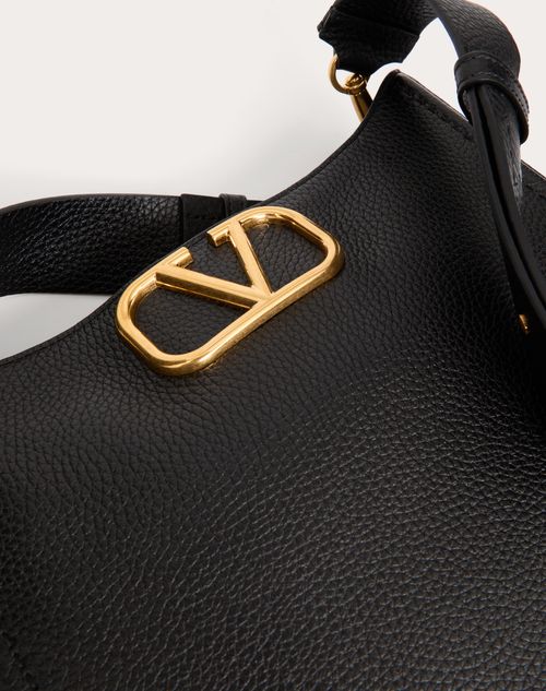 Valentino Garavani Alltime Hobo Bag In Grainy Calfskin for Valentino Garavani Alltime Hobo Bag In Grainy Calfskin for