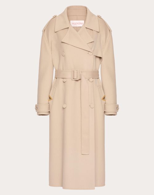 Valentino - Double-faced Cashmere Coat - Beige - Woman - Coats And Outerwear