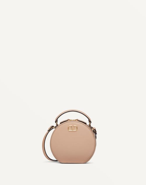 Valentino Garavani - Vlogo Signature Calfskin Mini Bag - Rose Cannelle - Woman - Clutches