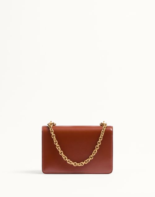 Valentino Garavani Vain Shoulder Bag In Shiny Calfskin for Valentino Garavani Vain Shoulder Bag In Shiny Calfskin for