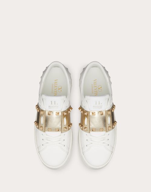 Valentino gold cheap sneakers