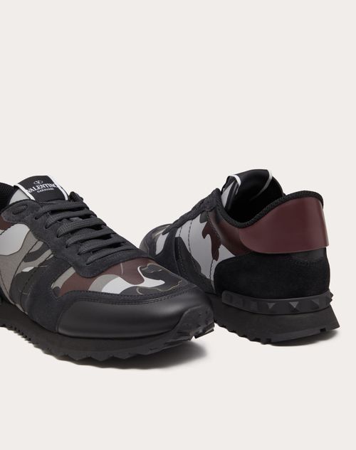 Valentino rockrunner cheap camouflage sneakers