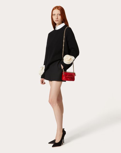 Valentino - Wool Sweater - Black - Woman - Shelf - Pap - Rose