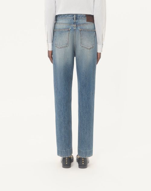 Valentino - Pantalone Valentino In Denim A Cinque Tasche - Denim - Uomo - Denim