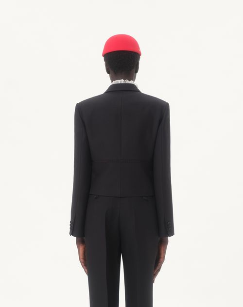☆Valentino☆セール☆クレープクチュール ジャケット クレープクチュール ジャケット for ウィメンズ インチ ブラック