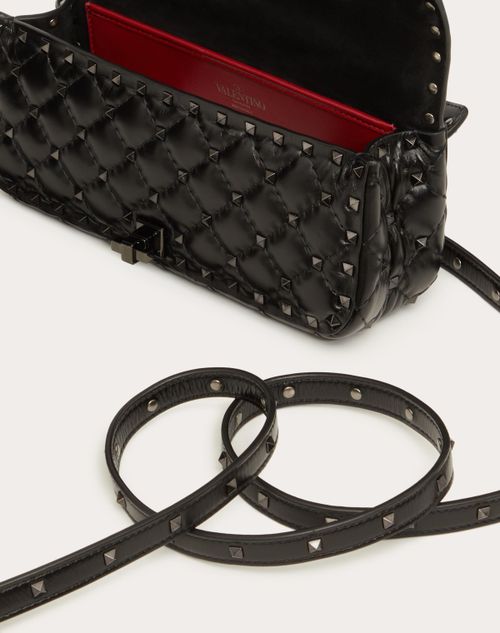 VALENTINO GARAVANI: VLTN leather bag - Black  Valentino Garavani shoulder  bag 2Y2B0B60WJW online at