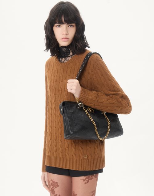 Valentino - Body De Encaje Floral - Negro - Mujer - Lencería