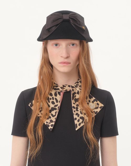 【VALENTINO】クレープクチュール ボウ ショートドレス クレープクチュール ショートドレス for ウィメンズ インチ