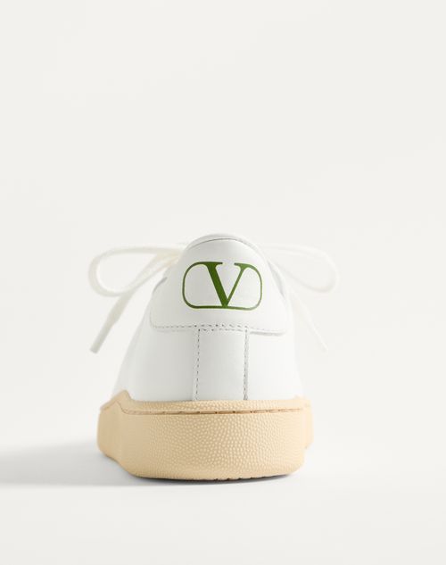 Valentino Garavani - Royco Sneaker In Nappa Calfskin - White - Woman - Sneakers