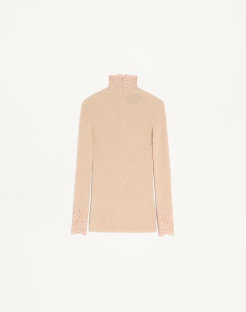 Valentino - Cashmere Jumper - Alabaster - Woman - Knitwear