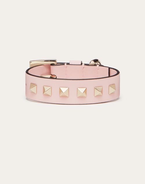 Valentino Garavani - Valentino Garavani Rockstud Pet Collar 20 Mm - Rose Quartz - Woman - Pet Accessories