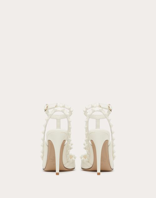 White valentino rockstud on sale heels