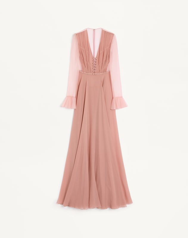 Light Georgette Long Dress