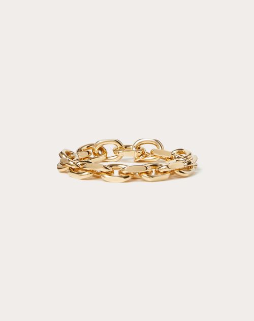 Valentino Garavani - Chez Maison Valentino Metal Bracelet - Gold - Woman - Chez Maison Valentino Jewellery - Accessories