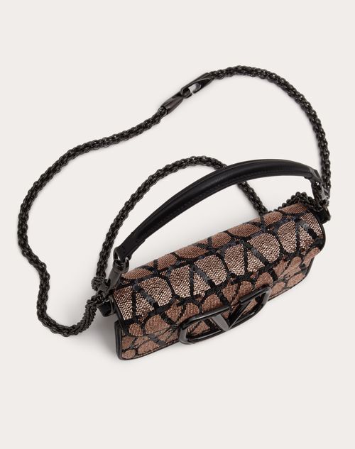 Valentino Garavani VSLING Small Snakeskin Top-Handle Bag