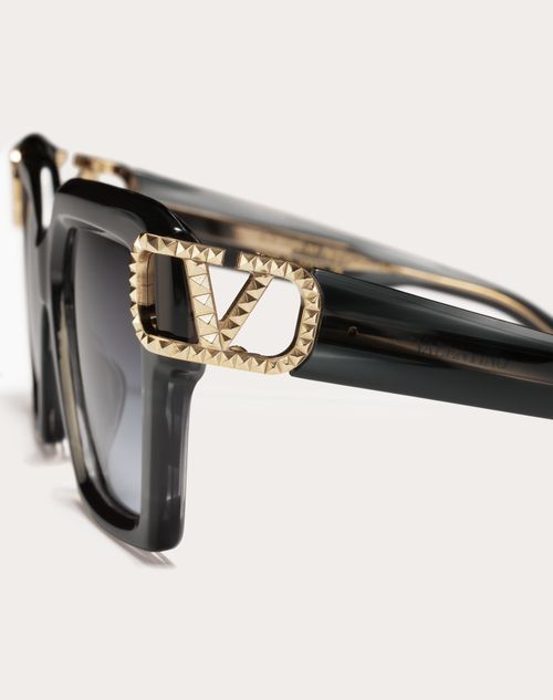 LOUIS VUITTON Acetate 1.1 Millionaires Sunglasses Z1165W Black
