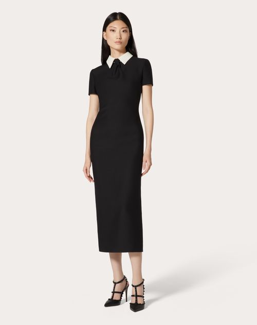 Valentino crepe outlet dress