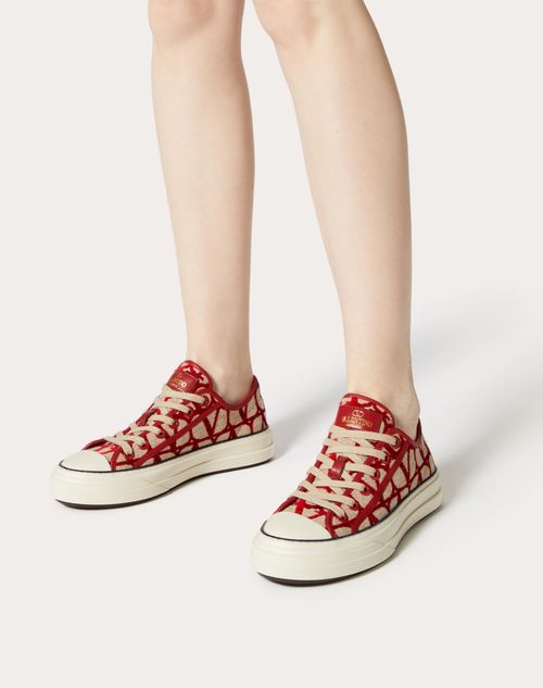 Valentino garavani outlet sneakers red