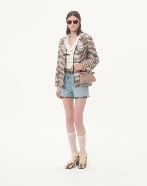 Valentino Handbags Hobo Valentino Garavani Alltime In Vitello Granato Per Donna In Mandorla | Valentino IT Promozione | Borse