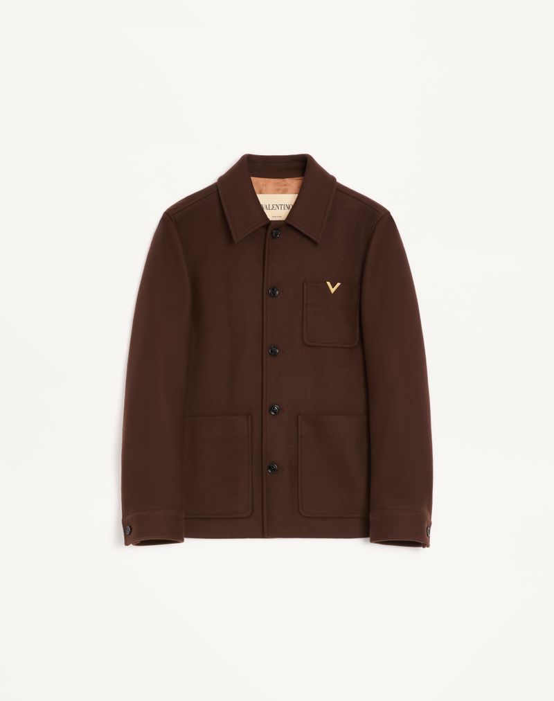 Veste Laine VGold Marron — Valentino