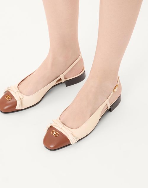 Valet Du Roi Kid Slingback Ballerina 25mmm for Woman in Valet Du Roi Kid Slingback Ballerina 25mmm for Woman in