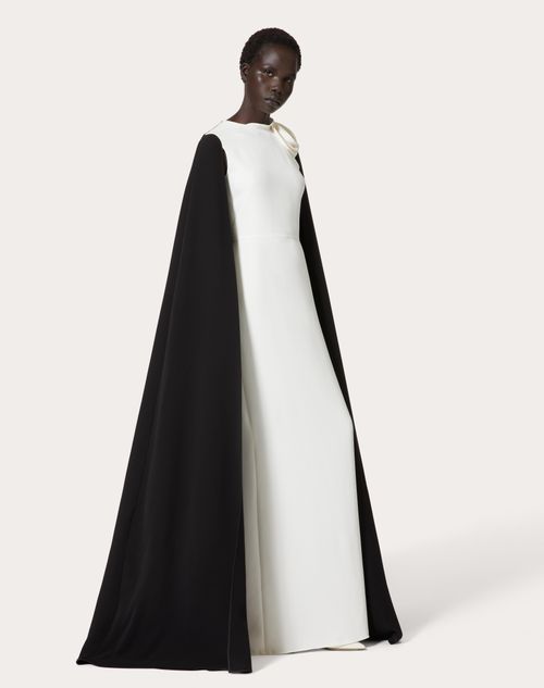 Valentino - Robe De Soirée En Cady Couture - Ivoire - Femme - Robes De Soirée