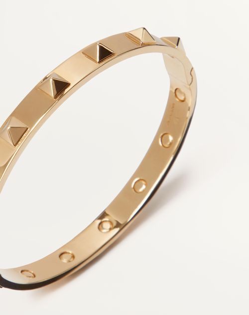 Valentino Garavani - Rockstud Metal Bangle - Gold - Man - Jewellery