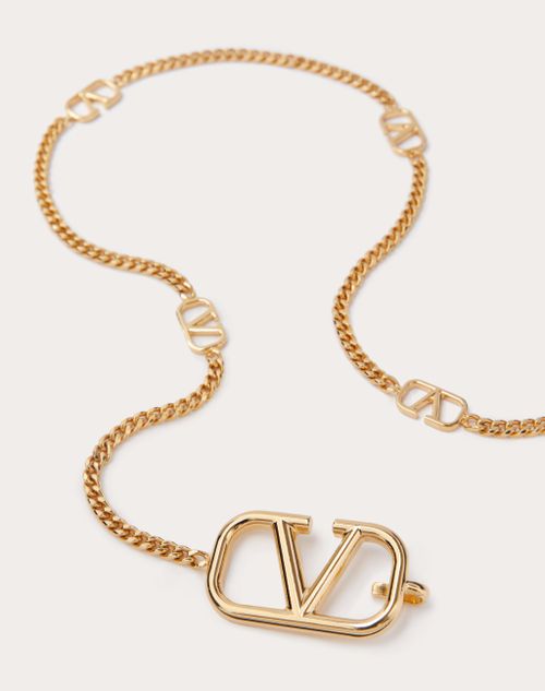 Valentino Garavani - Cinturón De Cadena Con El Vlogo Signature - Oro - Mujer - Guía De Regalos