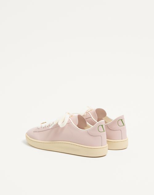 Valentino Garavani - Royco Sneaker In Nappa Calfskin - Pink - Woman - Sneakers