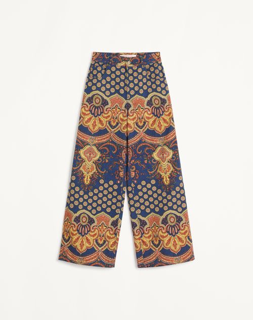 VALENTINO VALENTINO DENIM TROUSERS WOMAN MULTICOLOUR 28 