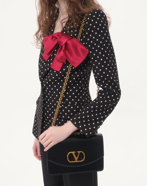 Valentino - Supergran Plusdepois Print Jacket - Black/birch - Woman - Jackets And Blazers