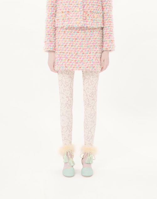 Valentino - Candy Tweed Skirt - Multicolour - Woman - Skirts