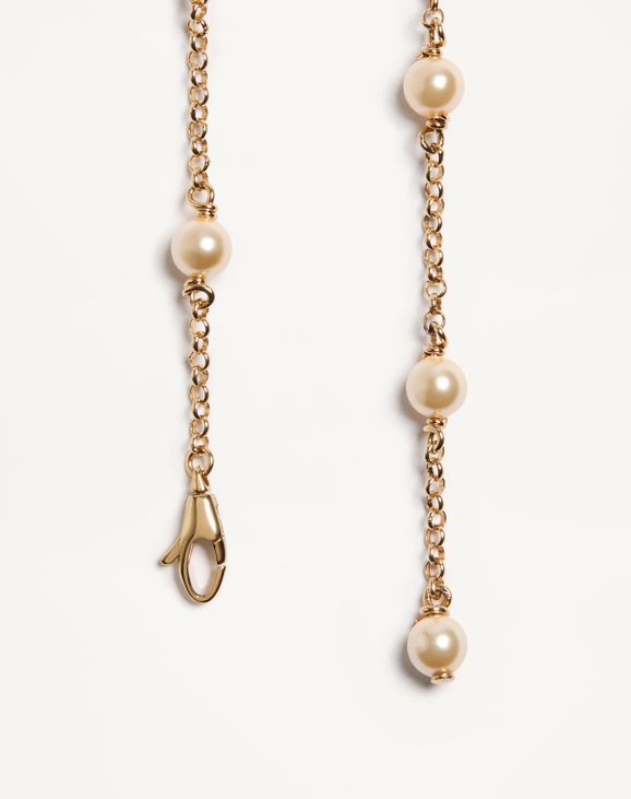 オヴァレット メタル X パール X スワロフスキー®クリスタル