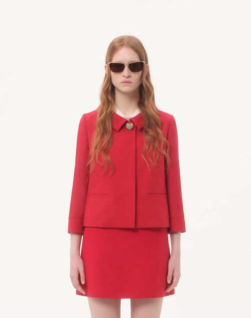 Valentino - Crepe Couture Jacket - Paris - Woman - Jackets And Blazers