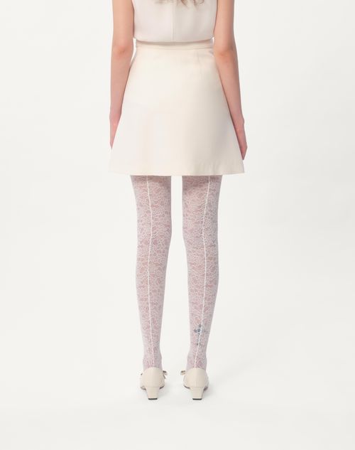 Valentino - Gonna In Crepe Couture - Avorio - Donna - Gonne