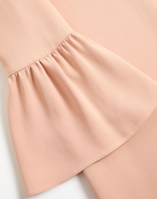 Valentino - Cady Couture Long Dress - Salmon - Woman - Gowns