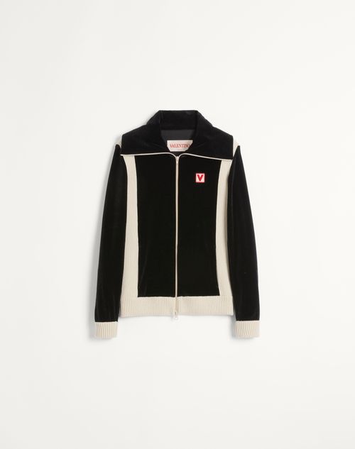 Valentino Chez Sweatshirt In Black